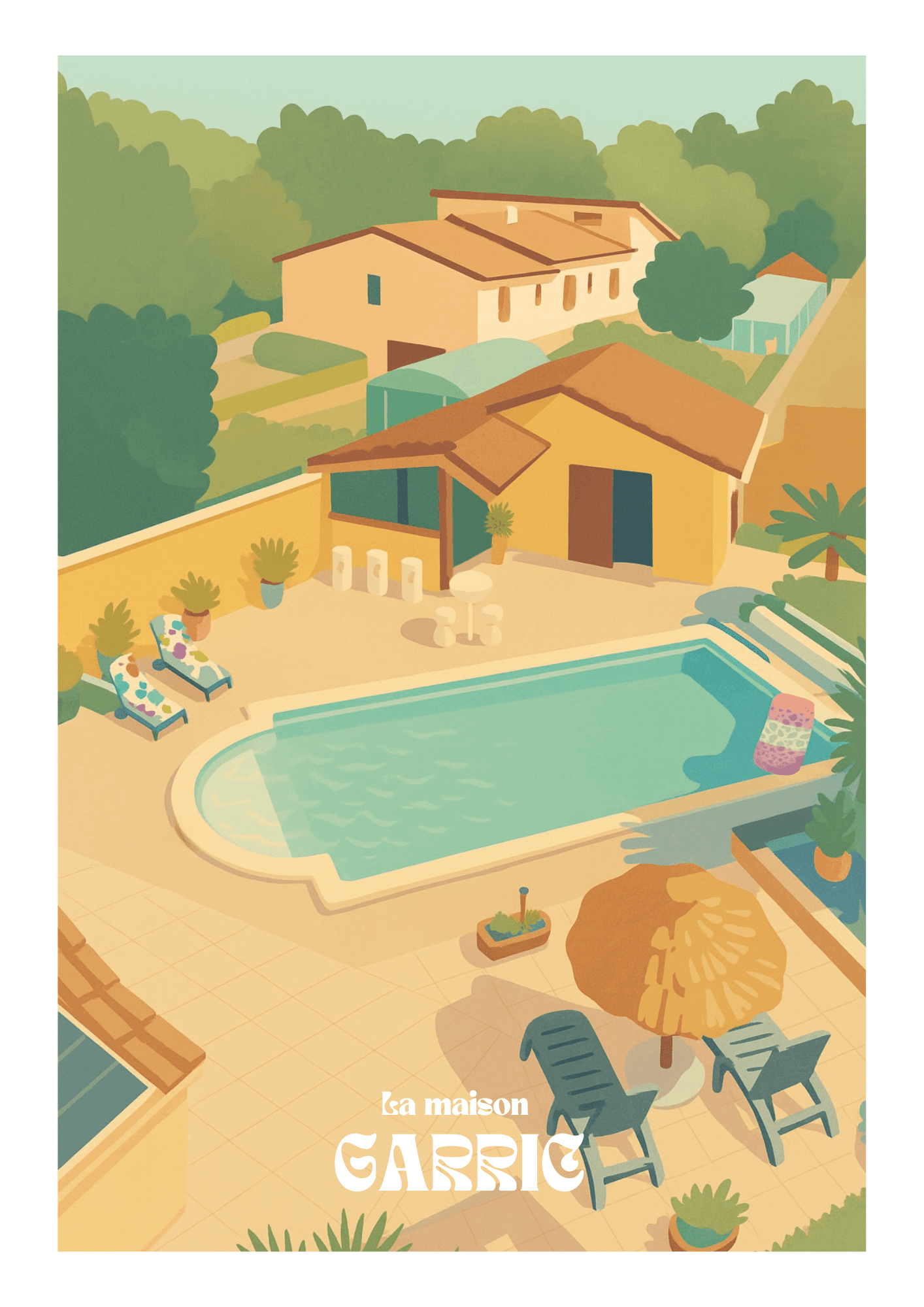 illustration de la maison